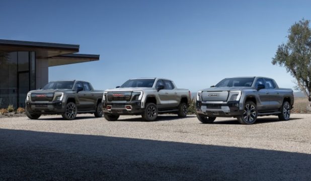 gmc sierra ev group shot