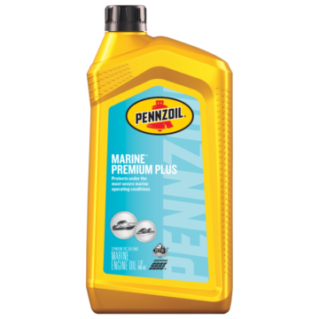 Pennzoil Marine 4-cycle SAE 10W-30 and SAE 25W-40 Engine Oil